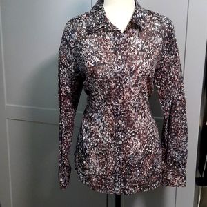 Womens Coldwater Creek long sleeved shirt. Size Large 14/16